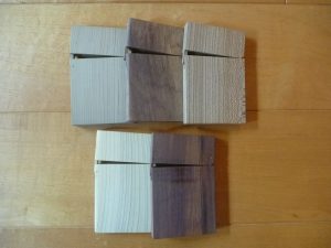 無垢材名刺入れ