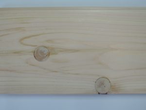 無垢フローリング 埋め木