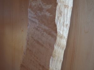 耳付板　メープル　杢