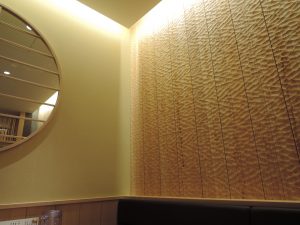 銀座篝　なぐり加工