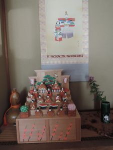 一刀彫　雛人形